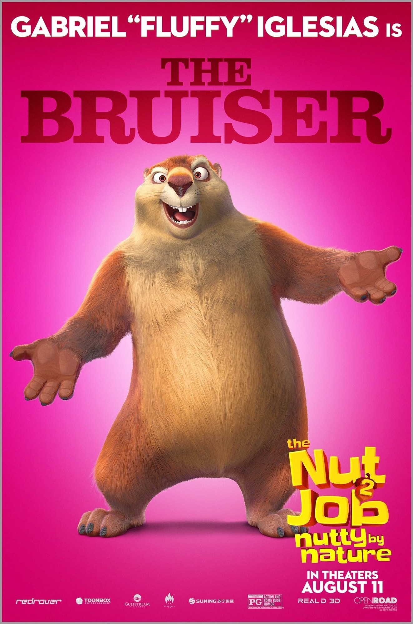 Poster of Open Road Films' The Nut Job 2: Nutty by Nature (2017)