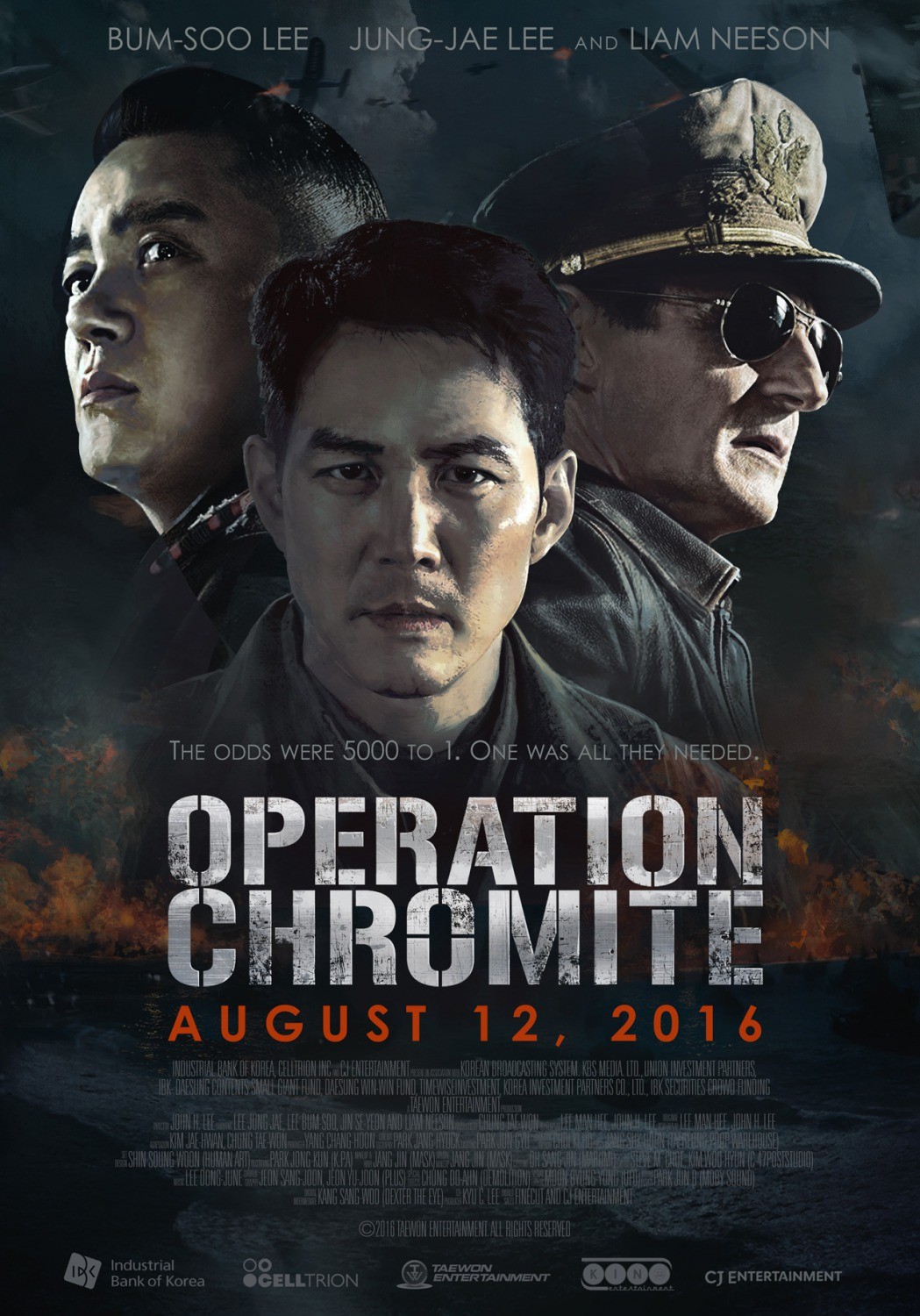 Poster of CJ Entertainment's Operation Chromite (2016)