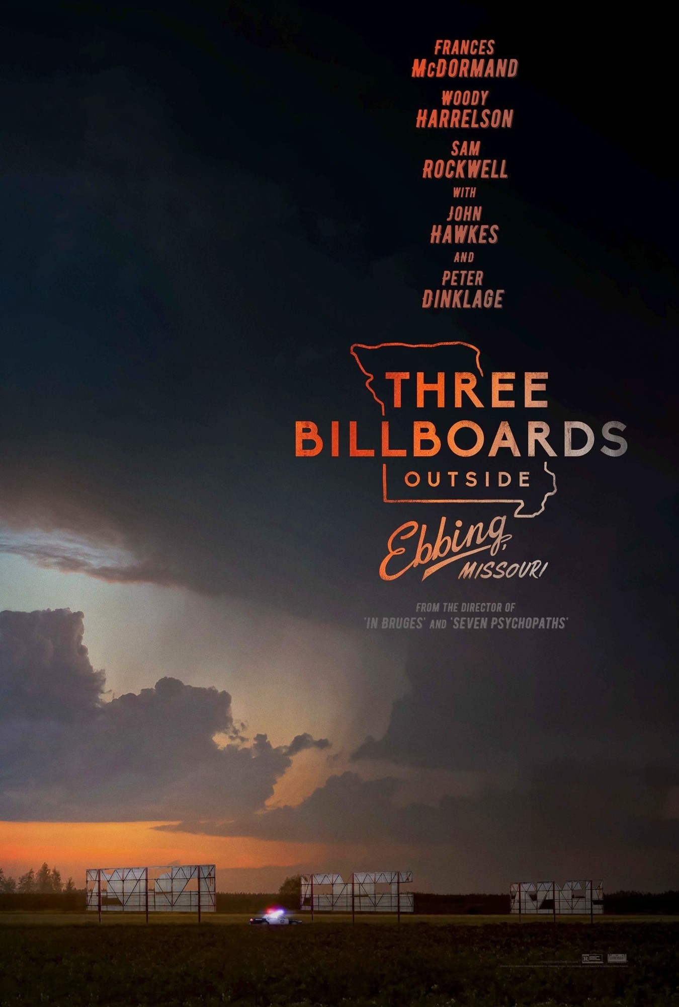 Poster of Fox Searchlight Pictures' Three Billboards Outside Ebbing, Missouri (2017)