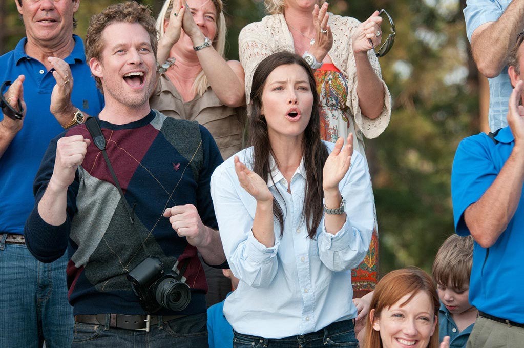 James Tupper and Jessica Biel (Stacie) in FilmDistrict's Playing for Keeps (2012)