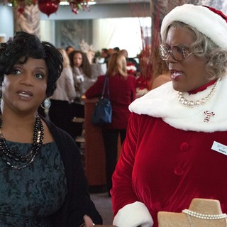 Anna Maria Horsford stars as Eileen and Tyler Perry 	stars as Madea in Lionsgate Films' A Madea Christmas (2013)