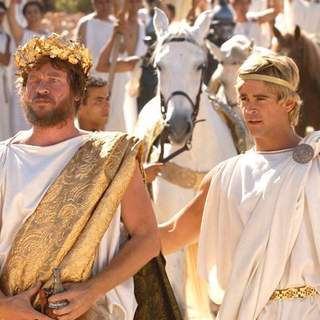 Val Kilmer and Colin Farrell in Oliver Stone' Alexander (2004)
