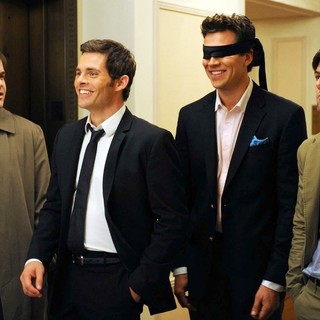 Kyle Bornheimer, James Marsden, Hayes MacArthur and Adam Scott in RADiUS-TWC's Bachelorette (2012)