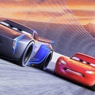 Jackson Storm and Lightning McQueen from Walt Disney Pictures' Cars 3 (2017)