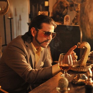 Diego Luna stars as Raul in Pantelion Films' Casa De Mi Padre (2012). Photo credit by John Estes.