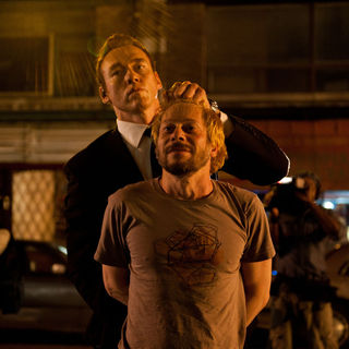 Kevin Durand stars as Torval and Paul Giamatti stars as Benno Levin in Entertainment One's Cosmopolis (2012)