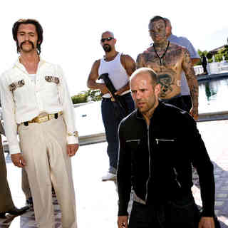 Clifton Collins Jr. stars as El Huron and Jason Statham stars as Chev Chelios in Lionsgate Films' Crank: High Voltage (2009)