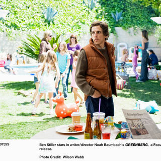 Ben Stiller stars as Roger Greenberg in Focus Features' Greenberg (2010). Photo credit by Wilson Webb.