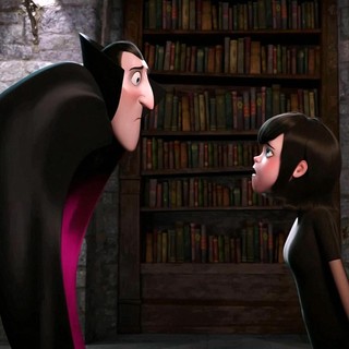 Dracula and Mavis from Columbia Pictures' Hotel Transylvania (2012)