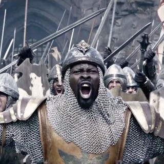 Djimon Hounsou stars as Sir Bedivere in Warner Bros. Pictures' King Arthur: Legend of the Sword (2017)