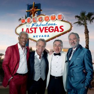 Morgan Freeman, Michael Douglas, Robert De Niro and Kevin Kline in CBS Films' Last Vegas (2013)