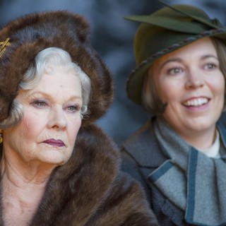 Judi Dench stars as Princess Dragomiroff and Olivia Colman stars as Hildegarde Schmidt in 20th Century Fox's Murder on the Orient Express (2017)