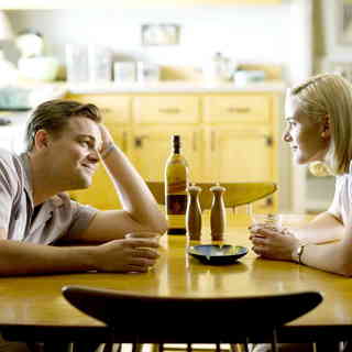 Leonardo DiCaprio stars as Frank Wheeler and Kate Winslet stars as April Wheeler in Paramount Vantage's Revolutionary Road (2008). Photo credit by Francois Duhamel.