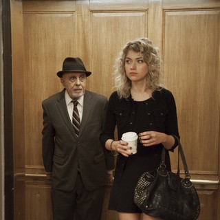 George Morfogen stars as Harold Fleet and Imogen Poots stars as Izzy in Clarius Entertainment's She's Funny That Way (2015)