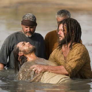 Diogo Morgado stars as Jesus and Daniel Percival stars as John the Baptist in 20th Century Fox's Son of God (2014)