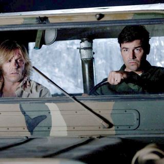 Ron Eldard stars as Louis Dainard and Kyle Chandler stars as Jackson Lamb in Paramount Pictures' Super 8 (2011). Photo credit by Francois Duhamel.