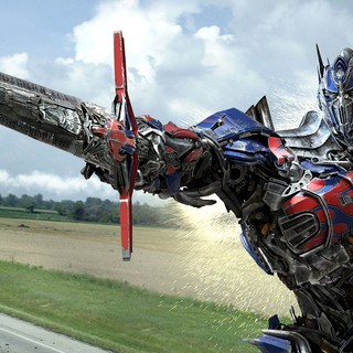 Optimus Prime from Paramount Pictures' Transformers: Age of Extinction (2014)