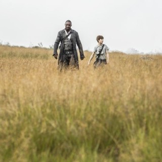 Idris Elba stars as Roland Deschain/The Gunslinger and Tom Taylor stars as Jake Chambers in Columbia Pictures' The Dark Tower (2017)