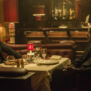 Marton Csokas stars as Teddy and Denzel Washington stars as Robert McCall in Columbia Pictures' The Equalizer (2014)