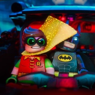 Robin/Dick Grayson and Batman/Bruce Wayne from Warner Bros. Pictures' The Lego Batman Movie (2017)