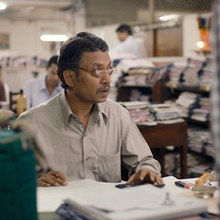 Irrfan Khan stars as Saajan Fernandes in Sony Pictures Classics' The Lunchbox (2014)