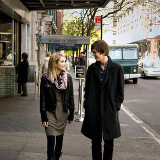 Emma Roberts stars as Sally Howe and Freddie Highmore stars as George Zinavoy in Fox Searchlight Pictures' The Art of Getting By (2011)