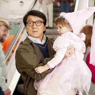 Jackie Chan stars as Bob Ho and Alina Foley stars as Nora in Lionsgate Films' The Spy Next Door (2010). Photo credit by Colleen Hayes.