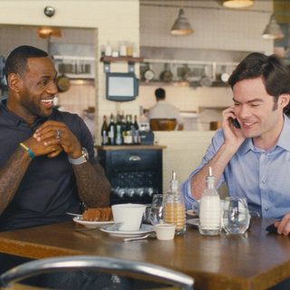 LeBron James and Bill Hader (Aaron) in Universal Pictures' Trainwreck (2015)