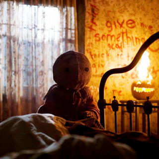 Quinn Lord stars as Sam in Warner Bros. Pictures' Trick 'r Treat (2009). Photo credit by Joseph Lederer.