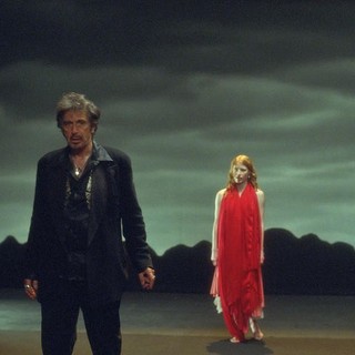 Al Pacino stars as Himself/King Herod and Jessica Chastain stars as Salome in Arclight Films' Wilde Salome (2011)