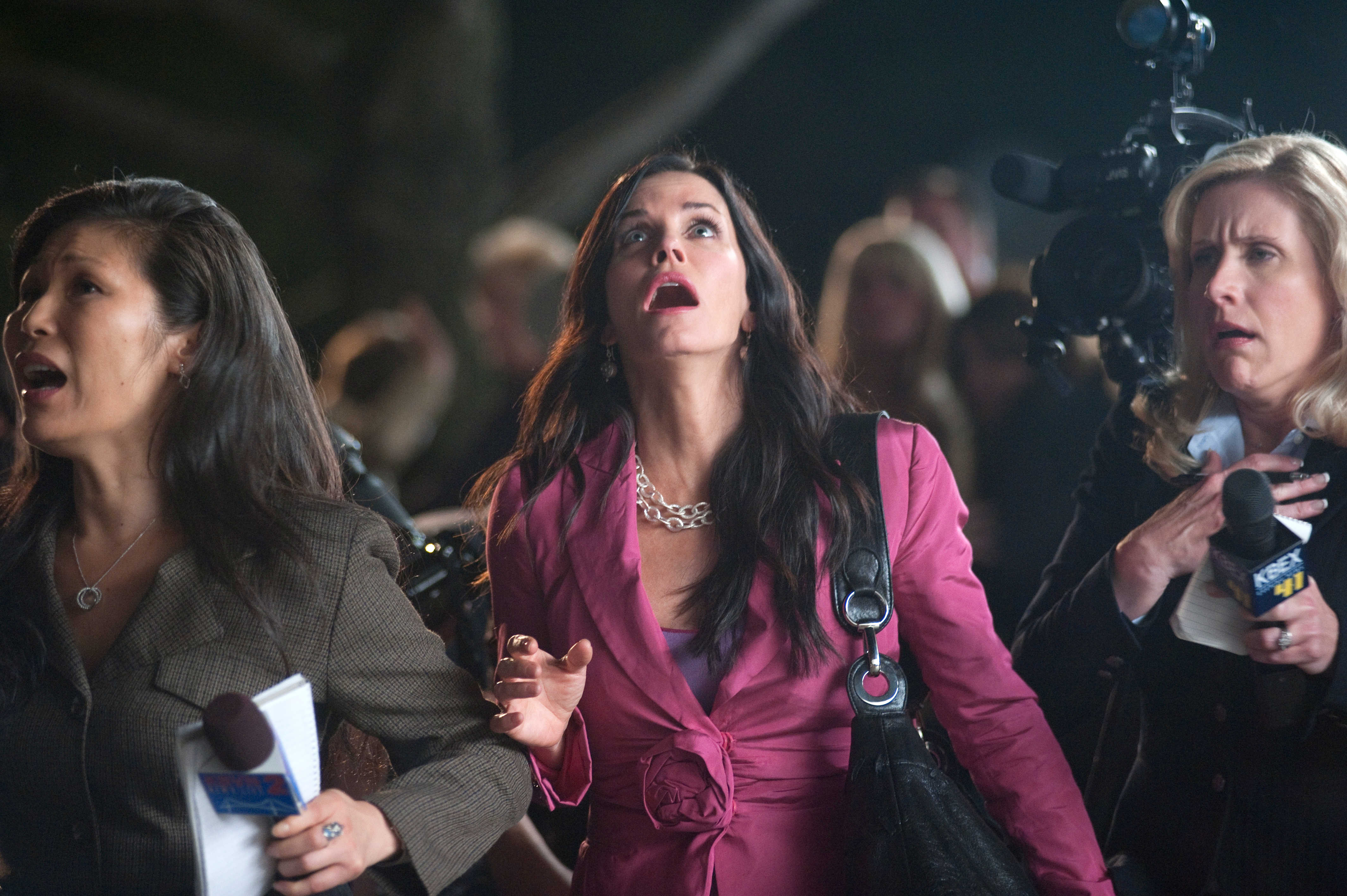 Courteney Cox stars as Gale Weathers-Riley in Dimension Films' Scream 4 (2011)