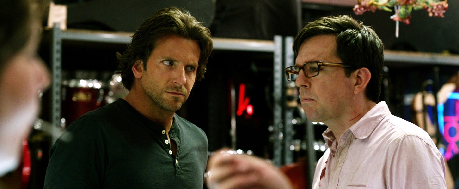 Bradley Cooper stars as Phil and Ed Helms stars as Stu in Warner Bros. Pictures' The Hangover Part III (2013)