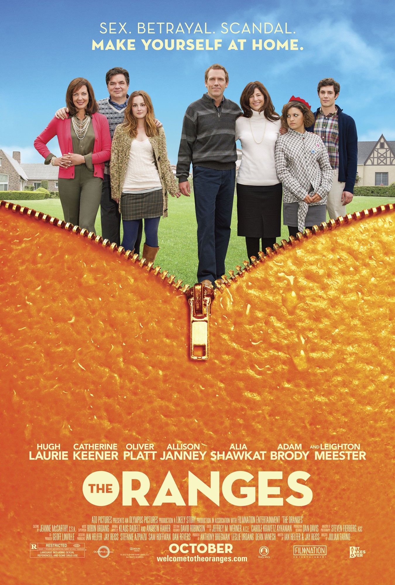 Poster of ATO Pictures' The Oranges (2012)