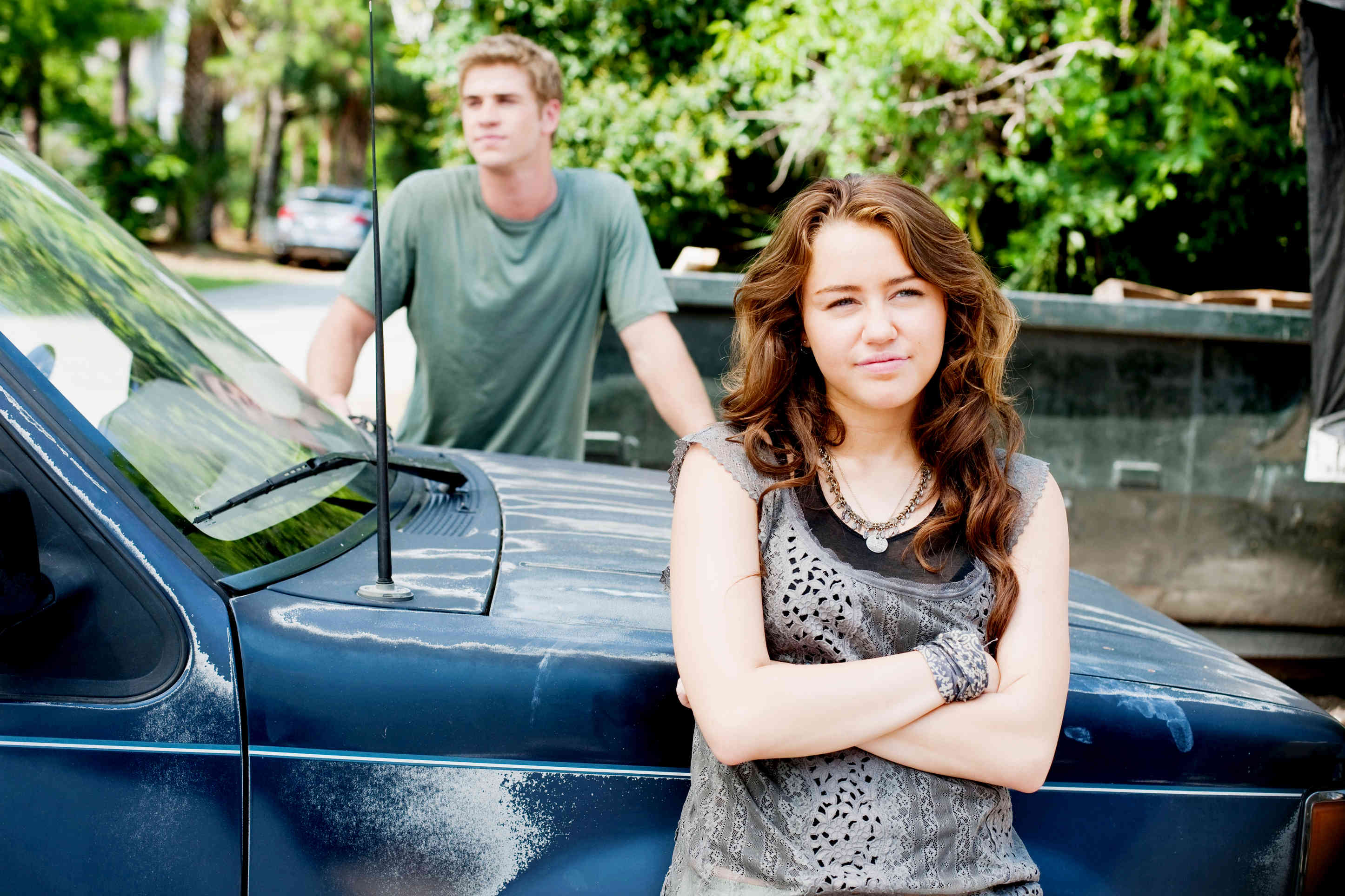 Liam Hemsworth stars as Will Blakelee and Miley Cyrus stars as Veronica 'Ronnie' Miller in Walt Disney Pictures' The Last Song (2010)