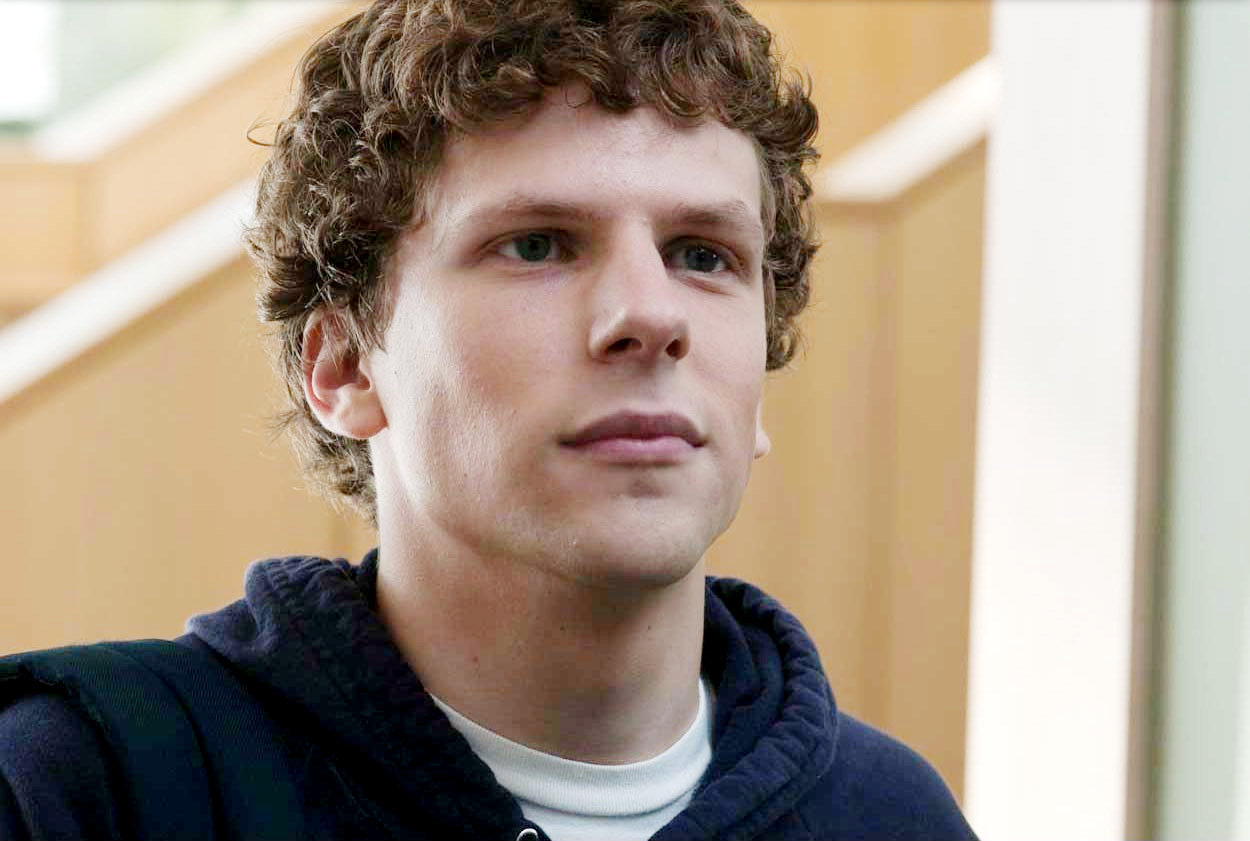 Jesse Eisenberg stars as Mark Zuckerberg in Columbia Pictures' The Social Network (2010)