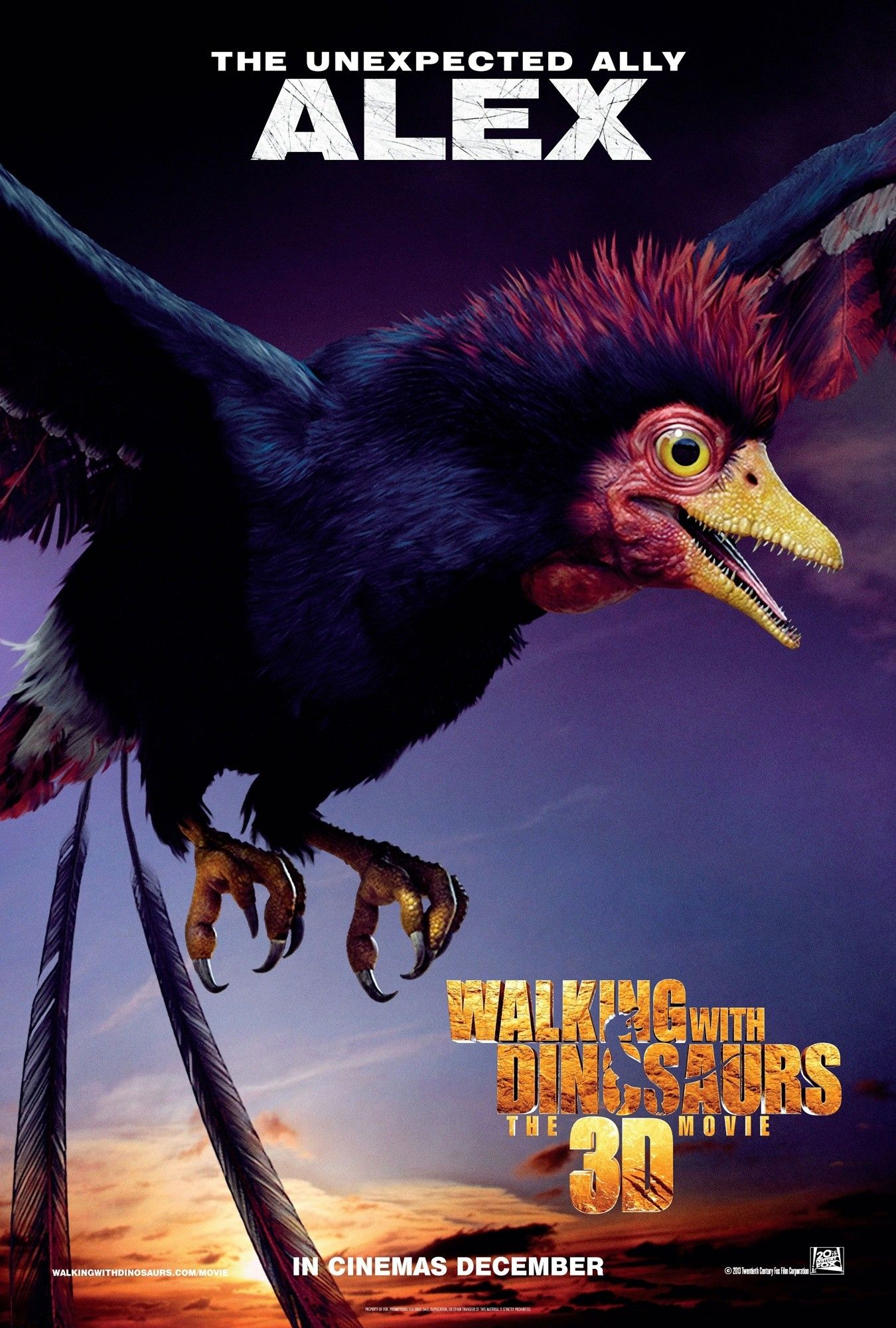 Poster of The 20th Century Fox's Walking with Dinosaurs (2013)