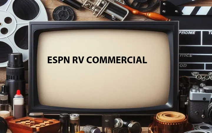 ESPN RV Commercial