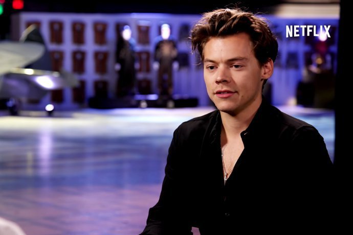 Harry Styles Shows Where Exactly His Four Nipples Are Located