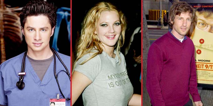 Drew Barrymore in Love Triangle with Spike Jonze and Zach Braff