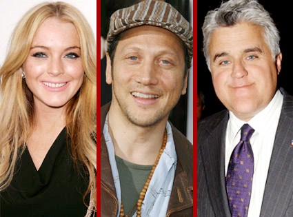 Rob Schneider Pokes Fun at LiLo on "The Tonight Show with Jay Leno"