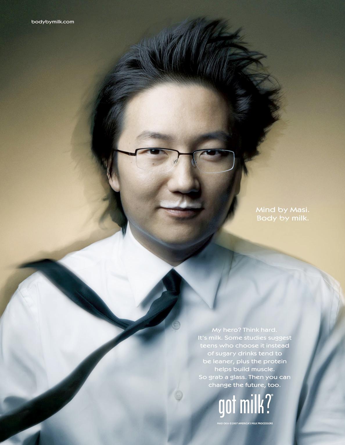 Masi Oka Scores Got Milk? Ads