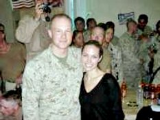 US Actress Angelina Jolie Visited Iraq, Met with Refugees and Troops