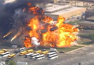 Crew Blew Up Building on Dark Knight Chicago Set