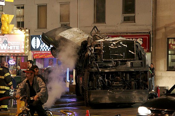 More Shots from Incredible Hulk Yonge Street Set