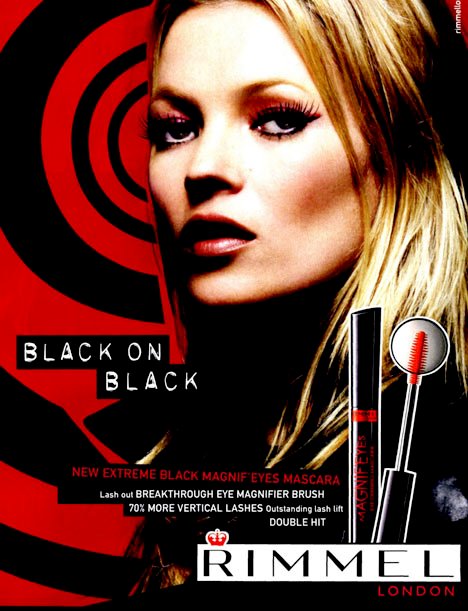 Kate Moss Accused of Having Fake Lashes in Mascara Ads