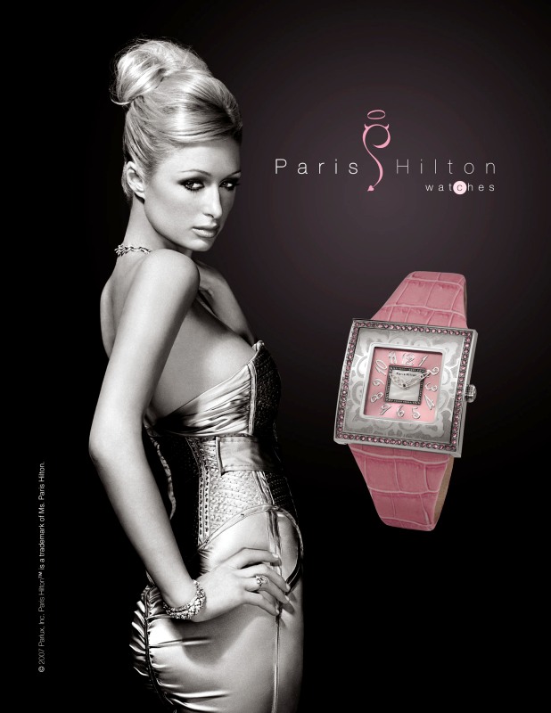 Paris Hilton Launches Watch Line