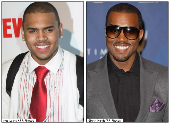 Chris Brown Joining Kanye West's Glow in the Dark Tour?