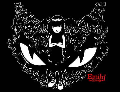 Sticker Character 'Emily the Strange' Adapted to Movie