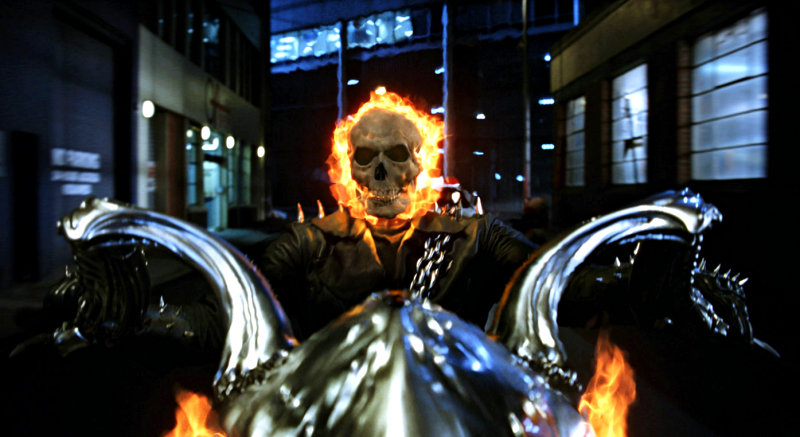 Nicolas Cage Aboard 'Ghost Rider 2'