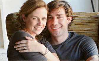 Pam and Jim From 'The Office' Create Wedding Website